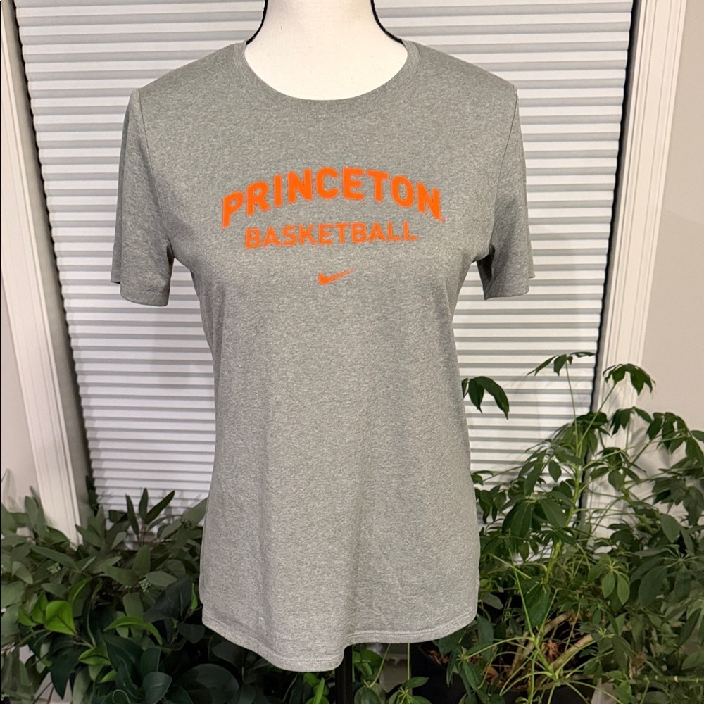 Princeton University Ivy bound Nike Dri-Fit Gray Princeton Basketball Tee